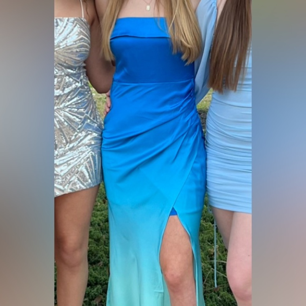 Blue Ombré king dress